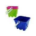 Kole Imports Kole Imports HB824-48 4.5 x 5.75 x 4.5 in. Square Mold Beach Pail - Pack of 48 HB824-48